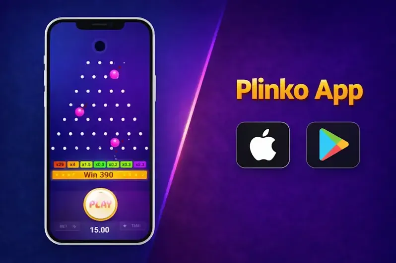 Plinko 8 líneas — tablero compacto