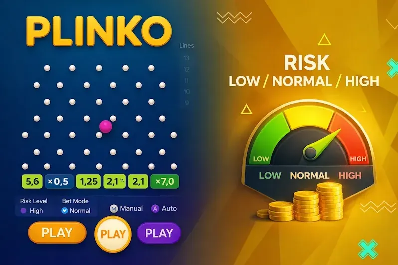 Plinko casino online interfaz